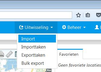 Import XML-bestand met analysegegevens Het mporteren van een XML-bestand gaat als volgt: - Open Squt Bs