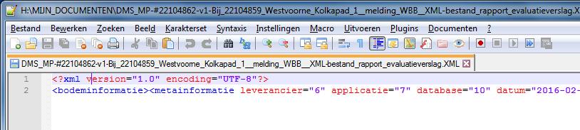 Als het bestand net just s, kan het ook helpen om het bestand n de genereke testomgevng van Bs (https://bs20-squtbs.roxt.nl) te mporteren om zo meer gedetalleerde nformate te krjgen over de fouten.