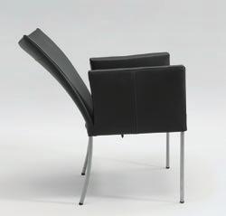 B 58, H 93, AH 68, ZH 47, D 62, ZD 46 cm Élégant programme de tables et de chaises ultra-modernes aux détails caractéristiques : les