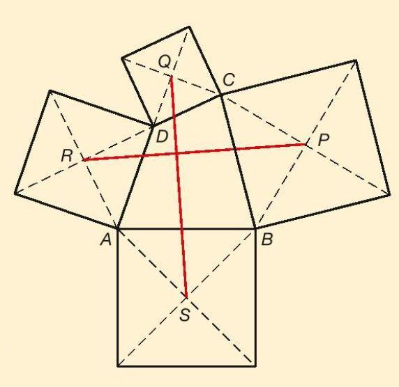 10.4 Vectoren en rotaties [2] Voorbeeld 1: Getekend is de vierkant OABC met A(8, 0), B(5, 7) en C(2, 5).