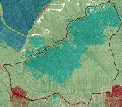 Selectie van de aanwezige kaarten: Gemiddelde laagste grondwaterstand (zie figuren 4, 5 en 6) Topografische kaart