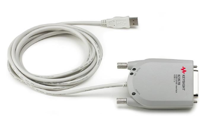 -side. 82357B USB/GPIB interface high-speed USB 2.