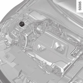 PEILEN (1/3) 1 Regelmatige controle van het peil Controleer regelmatig het peil van de koelvloeistof (de motor kan ernstig beschadigen door een gebrek aan koelvloeistof).