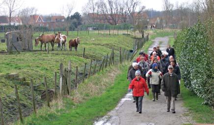 Trage Wegen Doen Bewegen Dirk Kinaupenne Plaats maken voor veilig wandelen en fietsen. Kansen geven aan de natuur. Zich ontspannen in eigen streek.