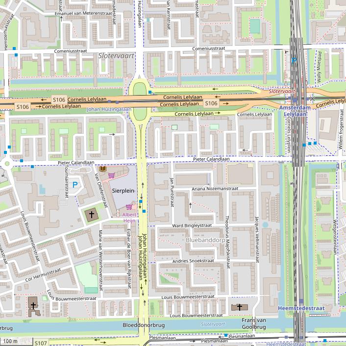 Infrastructuur Slotervaart Analyse infrastructuur op basis van OpenStreetMaps, Favas.