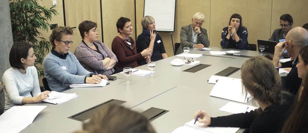 Gebruikersgroep oktober 2016 Concreet maakten de maatschappelijke partners deel uit van een zogenaamde gebruikersgroep.