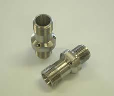 ND.1.0. 7 Max. 150 bar Nozzle driver ND.1.0. Nozzle driver ND.1.0. Ø D L A1 A Øb ND.1.0. 1 M x 1.5 M x 1.5 x 1.0 ND.1.0M Max.