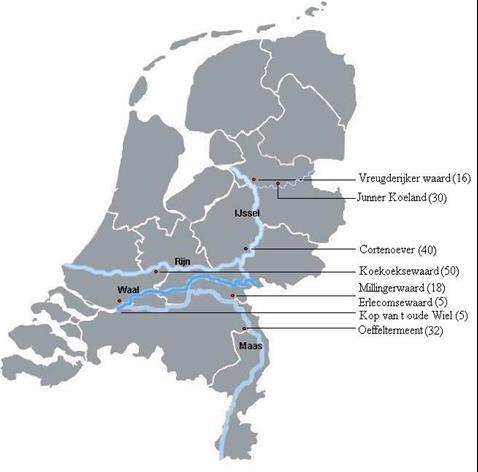 Ecologische amplitude van stroomdalgrasland gemeenschappen en doelsoorten in Nederland.1 