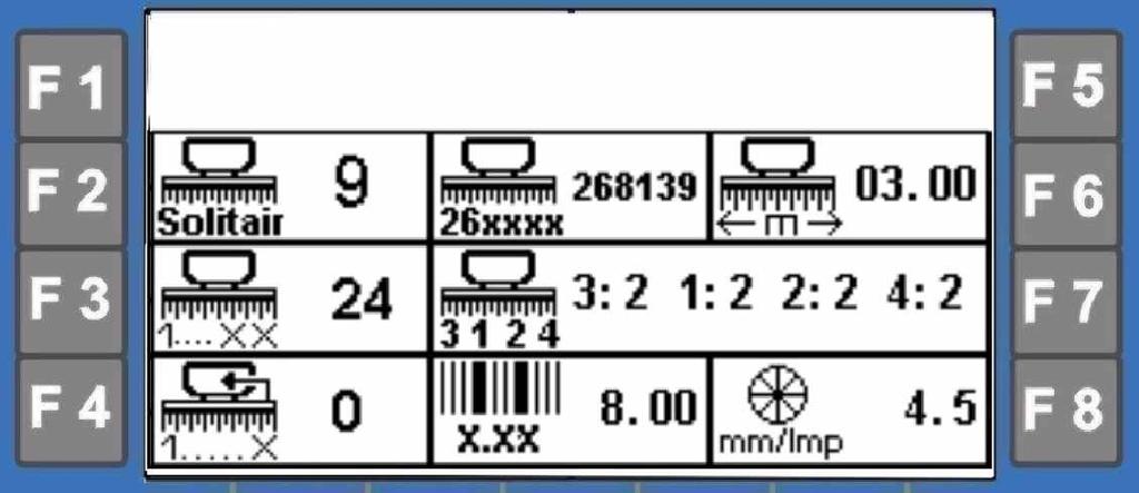 . 8.3.2 Kabelstoring F4 in het infomenu indrukken om bij een codeweergave B1X of B2X in het weergavemenu voor kabelbreuken en kortsluitingen te komen.
