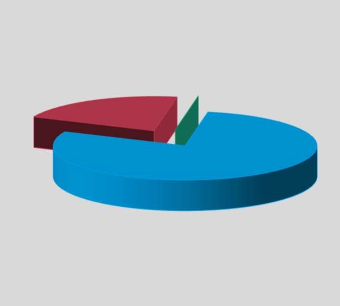 2.1.5 Volgens aantal kredietnemers per contract (periode: 2018 - percentage)