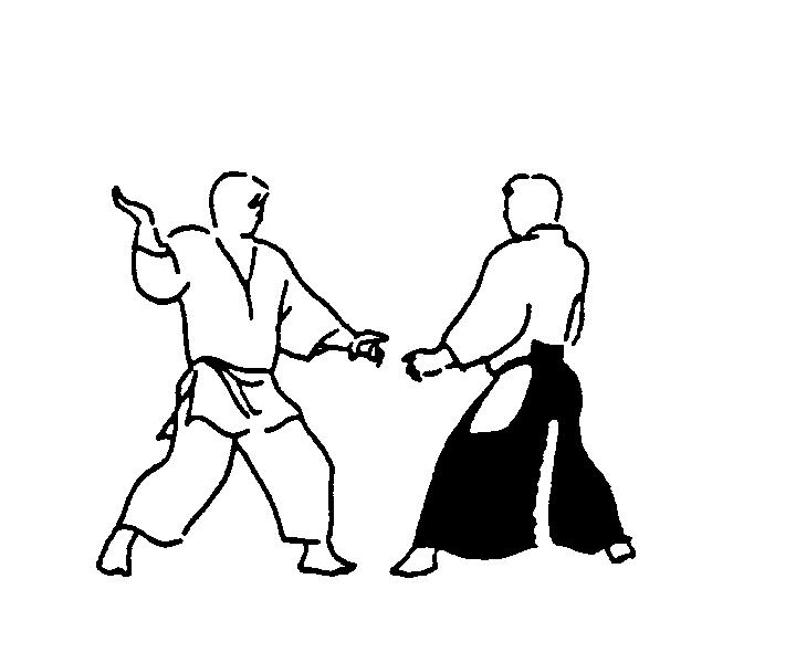 PERSONEN EN KLEDING Ook al is in Aikido iedereen even belangrijk, toch maken we een onderscheid in benaming naargelang de actie die iemand uitvoert.