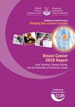 Dit is het eerste rapport op basis van het Continuous Update Project (CUP) over de overleving van borst 2014: Diet, Nutrition, Physical