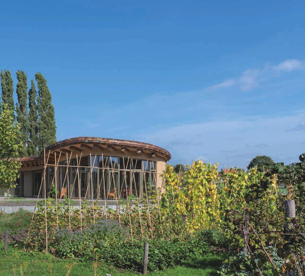 Harmonie tussen mens en aarde staat centraal bij Kiemkracht 64. In de uit de kluiten gegroeide moestuin waar vitaal voedsel op een natuurlijke manier wordt verbouwd.