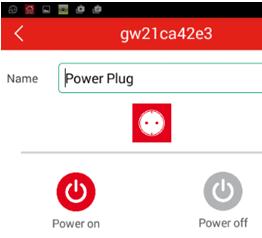U kunt vervolgens de onlangs toegevoegde Power Plug in de App openen om
