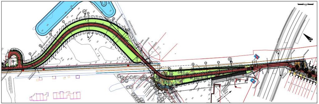 Segment 2 start na de brug over de Vosstraat en loopt tot de Krijgsbaan (R11) in Mortsel. Dit segment loopt naast de luchthaven van Deurne.