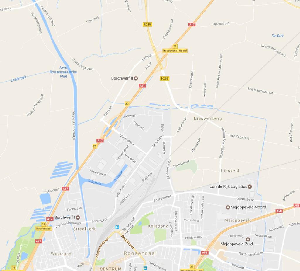 FK16 Regionale ligging deellocatie Borchwerf 2 Heijmans Bodemspecialismen Advies en