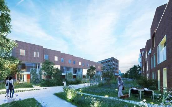 Eco Gantoise, Gent 300 woningen op site oud voetbalterrein AA Gent Lokale uitwisseling van hernieuwbare energie, energie wordt eerst