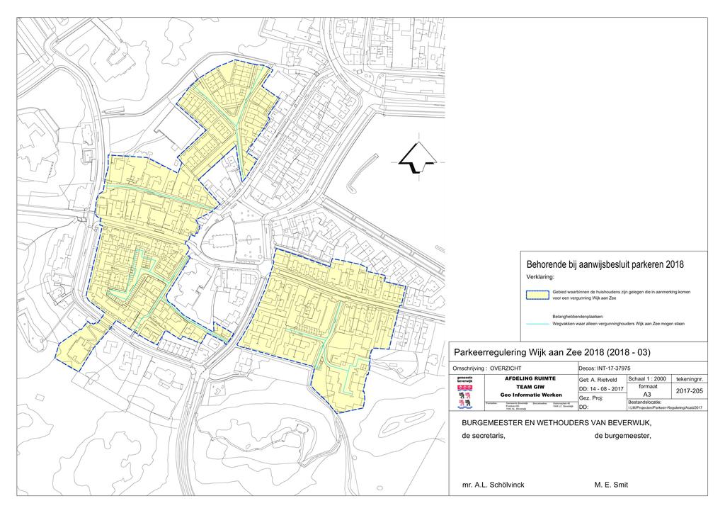 Bijlage bij Aanwijsbesluit parkeren 08 Documentnummer: INT-7-3797 Plaats, tijdstip en wijze van betaling van betaald parkeren.a. Plaats en tijdstip betaald parkeren.