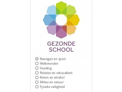 Onze school is gezond Onze school heeft het vignet Gezonde School behaald.