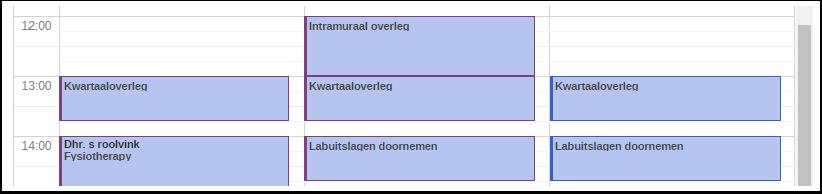 Geef de titel van de afspraak op en eventueel andere details (zoals herhaling van de afspraak, of details van de afspraak) of voeg optioneel nog andere personen toe.