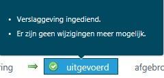 - Actie uitgevoerd - Actie afgebroken STATUS VAN EEN METHODIEK Ook methodieken en materialen hebben een status. Als er een nieuwe methodiek of materiaal aangemaakt wordt, staat de status op In opmaak.