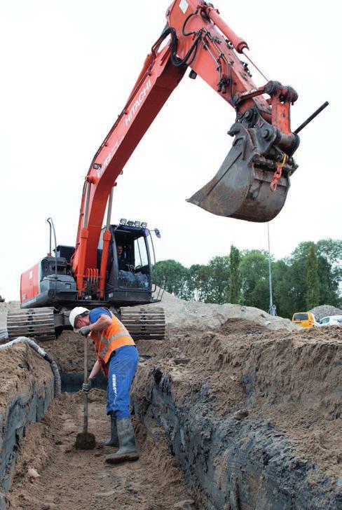 We zijn bijna klaar met het vervangen van de riolering en de bestrating van zo n zeven straten in Hardinxveld.