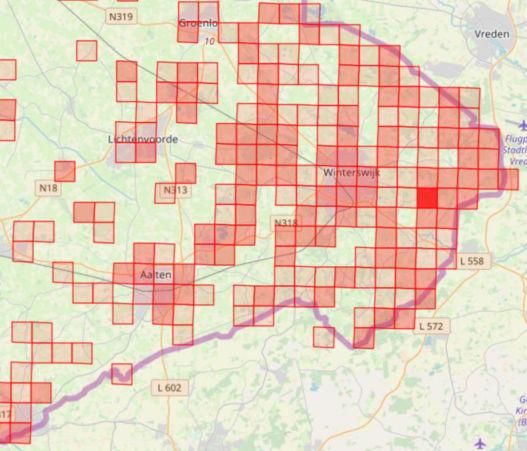 % van alle dagvlinders in de Zuidoost-Achterhoek: Habitat: Vooral ruige graslanden, bloemrijke randen van bos- en heidegebieden, dijken, parken en tuinen. Waardplanten: Grote brandnetel.