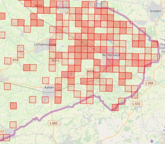 % van alle dagvlinders in de Zuidoost-Achterhoek: Habitat: Open, droge tot vrij vochtige en