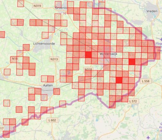 % van alle dagvlinders in de Zuidoost-Achterhoek: Habitat: Vooral ruigere graslanden en ruigten met structuren in het landschap zoals houtwallen, hagen, bermen