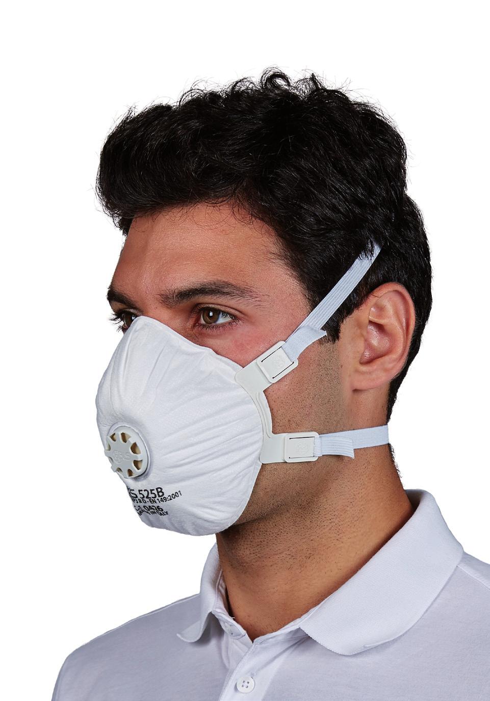 CUP VORM STOFMASKERS BLS CLASSIC SERIE Kenmerken / GELASTE ELASTIEKE BANDEN Metaalvrij. VERKRIJGBAAR MET VERSTELBARE ELASTIEKE BANDEN Met deze mogelijkheid kan de gebruiker het masker op maat maken.