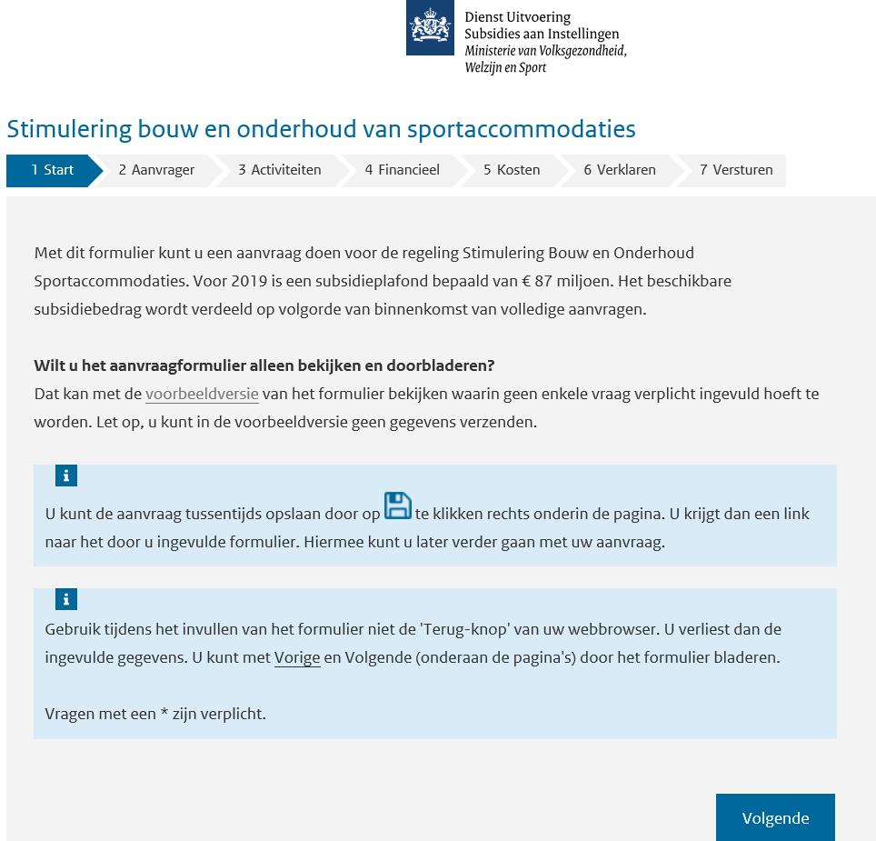 Subsidieregeling Hoe vraag je subsidie aan? https://www.formulierdus-i.