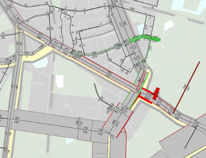 Het wegvak heeft daarmee voldoende restcapaciteit. In stedelijke situaties zijn de kruispunten maatgevend voor de verkeersafwikkeling. In hoofdstuk 5 wordt daar nader op ingegaan. Figuur 4.