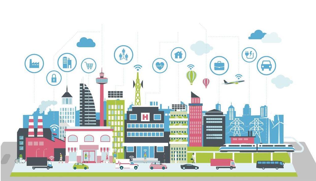 Smart Cities Vlaanderen Iot4Society Bedrijven uit allerlei sectoren die de ambitie hebben om steden SMART te maken.