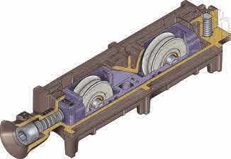 HOCKEY Roller Range Gamme chariots Serie Laufräder Reeks loopwielen 滑轮系列 8 min Ø 20 max Ø 30 Ø 6 Ø 6 C Ø 6 Ø 6 D 1RR 2RR Ø 6 The completion of the Olè range is represented by the Hockey rollers.