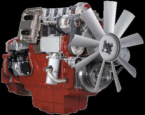 Dieseltank met grote inhoud (320 L). Motormanagement bespaart brandstof Tijdens de rij-modus verzekert de EasyDrive-functie dat de motor niet op een hoger toerental draait dan nodig is.