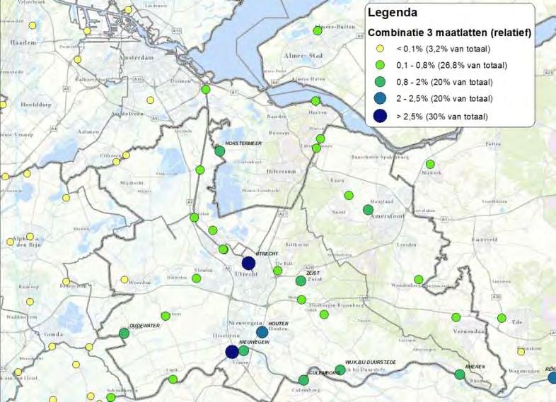 Provincie Utrecht: resultaten HSA Utrecht bijzonder door invloed op drinkwaterwinningen: