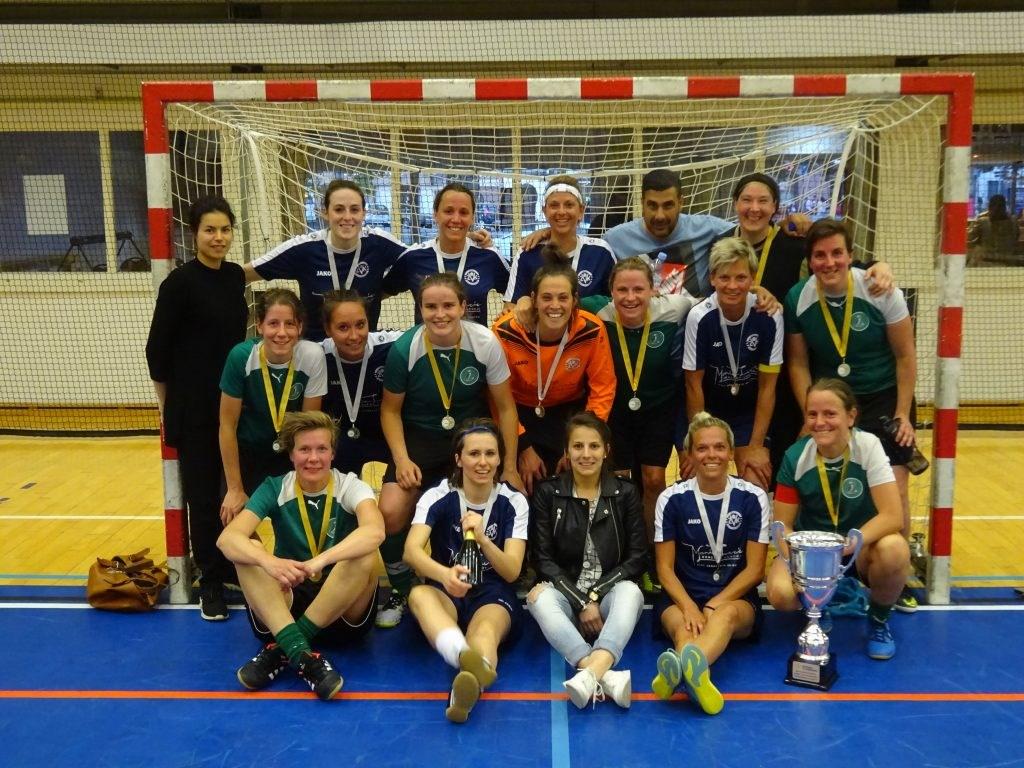 The green puffins Zaalvoetbal dames Bekerwinnaar KVV dameszaalvoetbal (Futsal) 2e plaats competitie De Green Puffins zijn in het seizoen 2018 voor een 2e keer