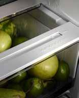koelelement zorgt dat deze vriezer ook als koelkast kan worden gebruikt.
