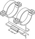 ZEP100 50 pcs 100 x 100 x d 10 mm incl.