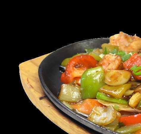 00 Tipan gerechten Tipan is een oude Oosterse bereidingsvorm, die bepaalde gerechten werkelijk spetterend op uw tafel brengt.