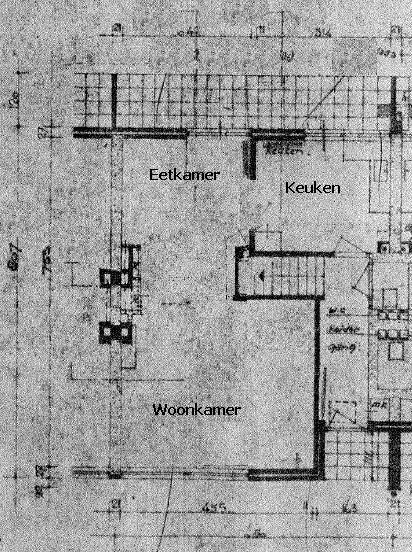 Plattegrond Begane grond (Gespiegeld) Aan afmetingen in deze brochure