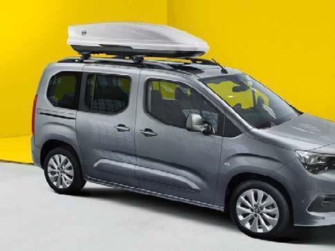 Accessoires. Opel dakkoffer. Ruim en aerodynamisch: de Opel dakkoffer is een uitkomst als u met vakantie gaat.