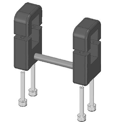 TechniCare levert adapter bevestigingsdelen voor de rolonrustbanden, voor het Hill-Rom ProgressabbedHR900.