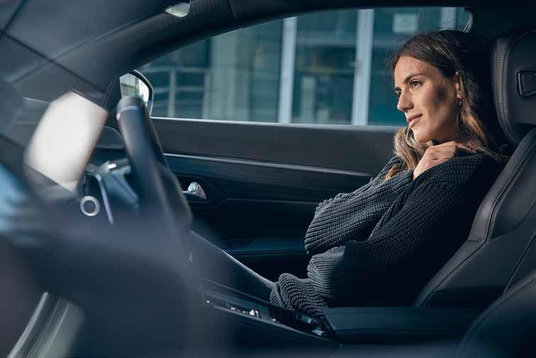 COMFORT Til uw reizen met uw nieuwe PEUGEOT 508