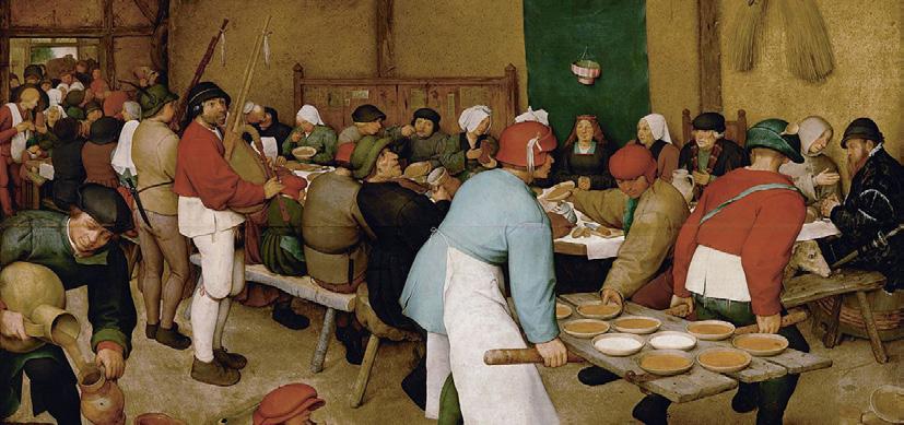 Een smakelijk volksfeest barst los! Geen Bruegelevenement zonder Bruegelmaaltijd. Proef in onze cafetaria van een heerlijke 16de-eeuws feestmaal met moderne twist.