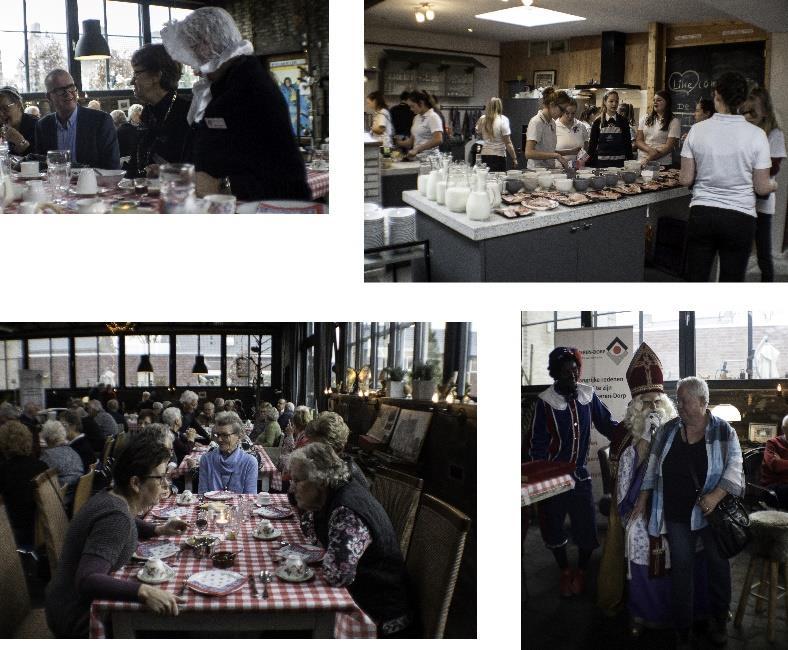 Verslag DANK JE WEL LUNCH 100 vrijwilligers van de KBO waren op 1 december op tijd aanwezig in De Oude Smederij om aan de Brabantse koffietafel deel te nemen.