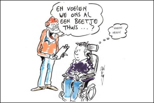 Verpleeghuis als totale institutie Een totale institutie is een van de buitenwereld afgesloten woon- en werkplaats met een formeel regime,