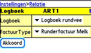 Het is van groot belang dat de juiste lokatie/het juiste logboek gekozen wordt omdat de wachttijden op de visitebrief afhankelijk zijn van het gekozen logboek.