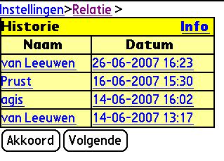 Wijzig een bestaande visite. Dit kan zolang deze nog niet is doorgestuurd naar de vettrack-database. Sluit Vettrack af en ga terug naar het portaal.