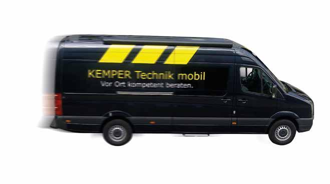 KTm KEMPER Technik mobil De KEMPER Advieswijzer geeft u inzicht in de toepassingsgebieden voor veiligheidsappendages en de bijbehorende vloeistofklasse.